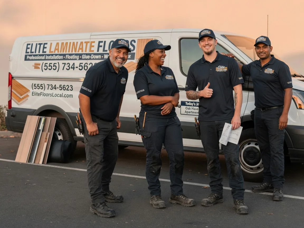 Laminate flooring installation company in Crowville, LA